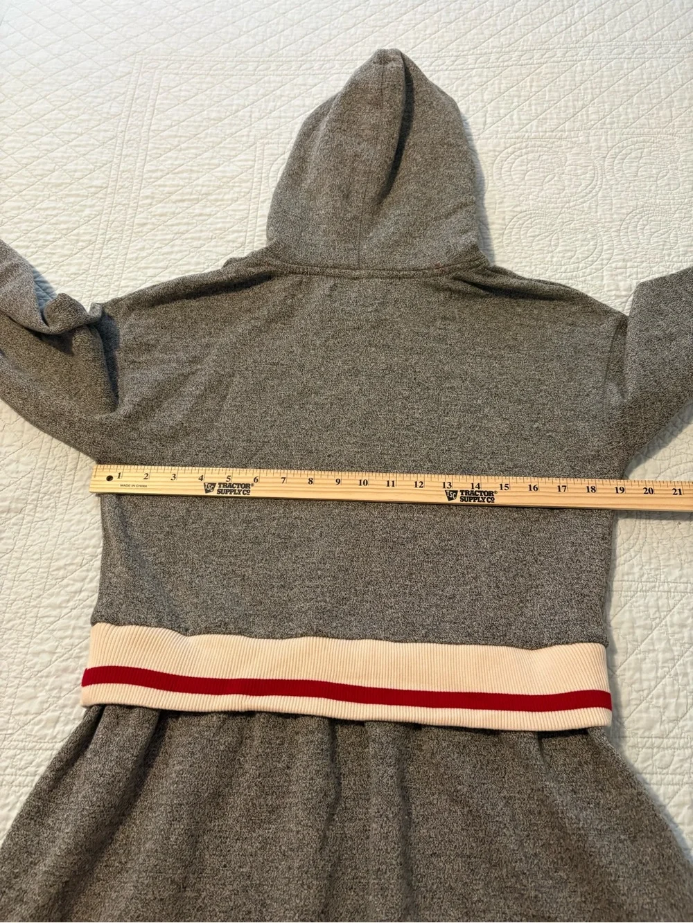 Roots Cabin hooded dress. Size girls large.